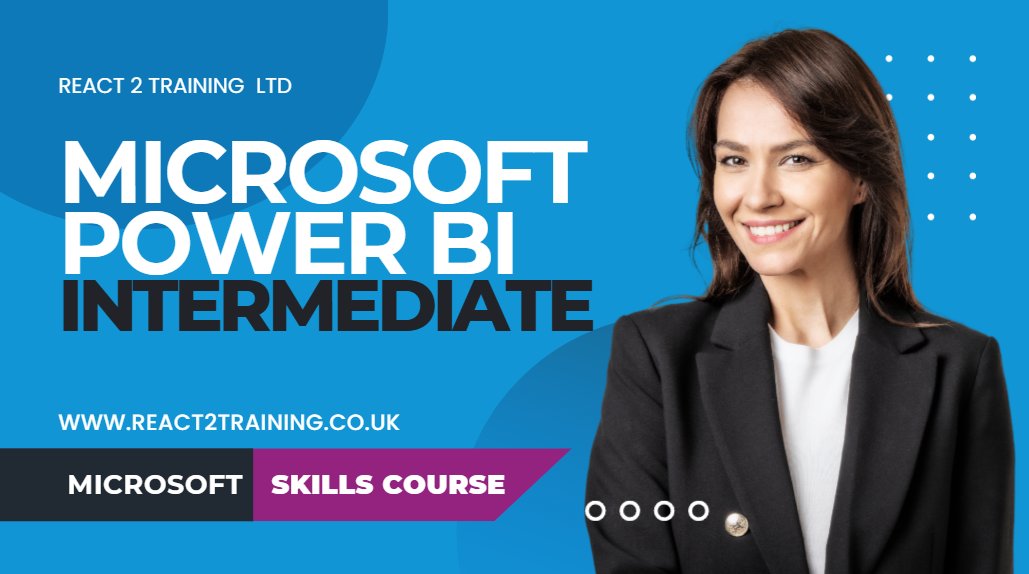 React2Training's tweet image. 📊 Turn data into decisions!
Join our Microsoft Power BI Course in Cardiff and learn to build dashboards, visualise data &amp;amp; create real insights.

📍 In-person, expert-led training.
👉 react2training.co.uk/microsoft-powe…

#PowerBI #DataAnalytics #CardiffCourses #UpskillWales #React2Training