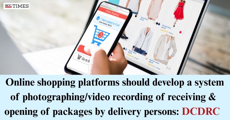 scconline_'s tweet photo. Online shopping platforms should develop a system of photographing/video recording of receiving &amp; opening of packages by delivery persons: DCDRC

by @X_tremeThinker

#Amazon #AmazonRetail #Apparioretail #ConsumerComplaint #consumercourt #DCDRCEastDelhi #DistrictConsumerCommission