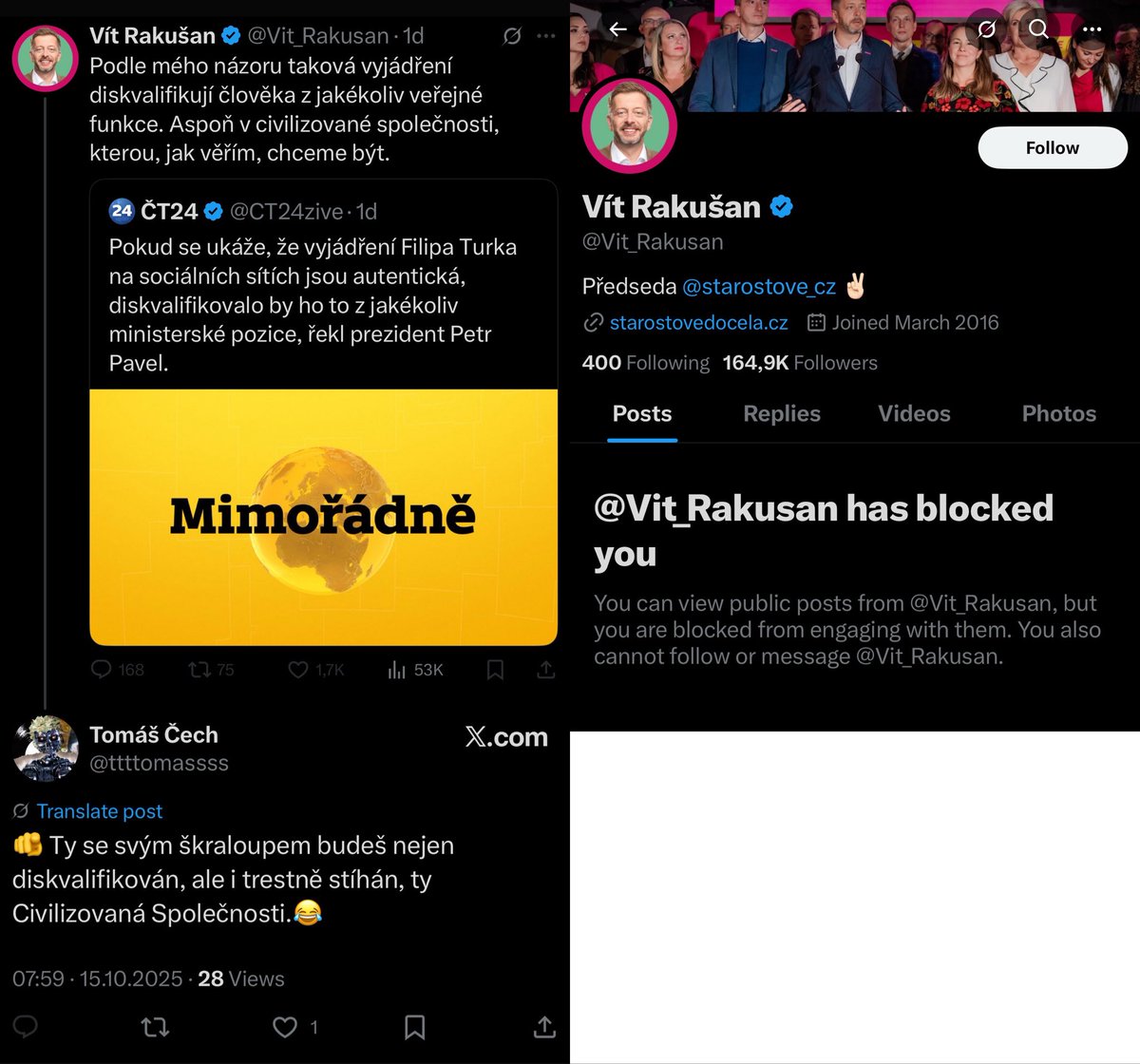 O-ou🥶😂

Týpek s kauzou dozimetr, kde zemřelo x lidí a soudci se raději hodí marod, chce moralizovat na základě ÚDAJNÝCH informací.🤷‍♂️

⏩️