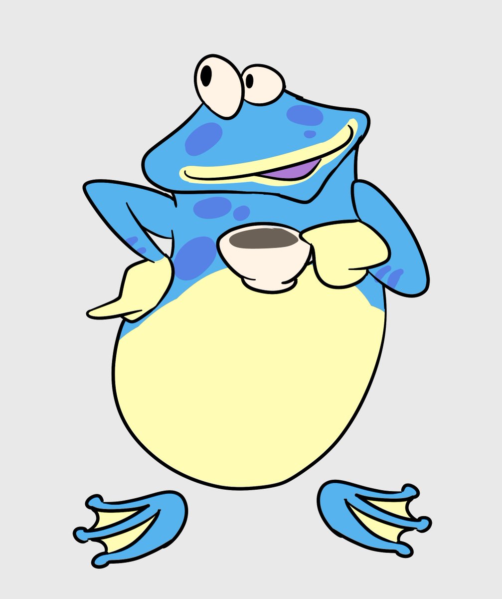 Laserbean_0's tweet image. why it lowkey looks like globox