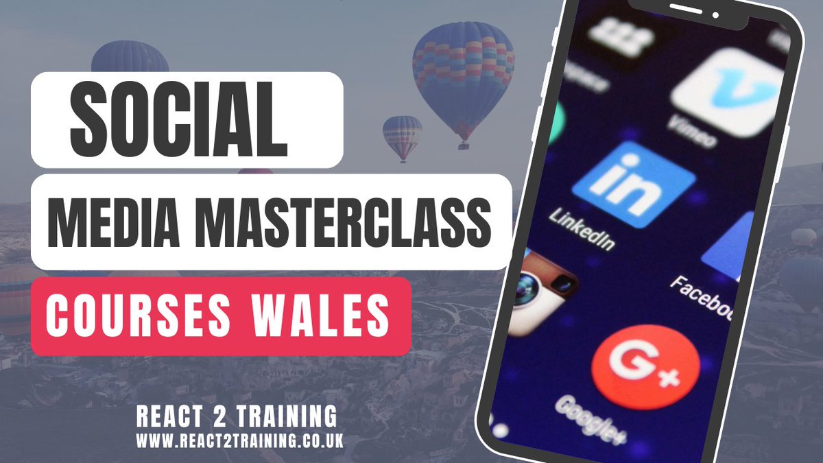 React2Training's tweet image. 📣 Take your digital skills to the next level!

Join our Advanced Digital Marketing Course in Cardiff and master SEO, social media, email campaigns, PPC &amp;amp; more.

🚀 Book now: 
react2training.co.uk/advanced-digit…

#DigitalMarketing #SEO #SocialMediaMarketing #CardiffCourses #UpskillWales