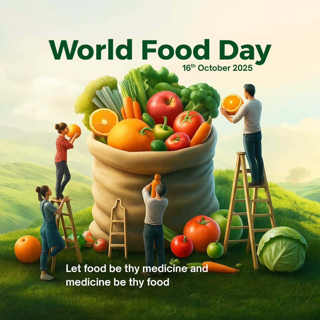 immunokris's tweet image. 🌿 When your plate becomes your prescription, health becomes a way of life

Nourish your body. Heal your mind. Awaken your spirit naturally.

WORLD FOOD DAY🥗

#AyurvedicHealing #immunokris #Ayurvedicimmunitybooster #PoonthottamAyurvedasram #AyurvedaLifestyle