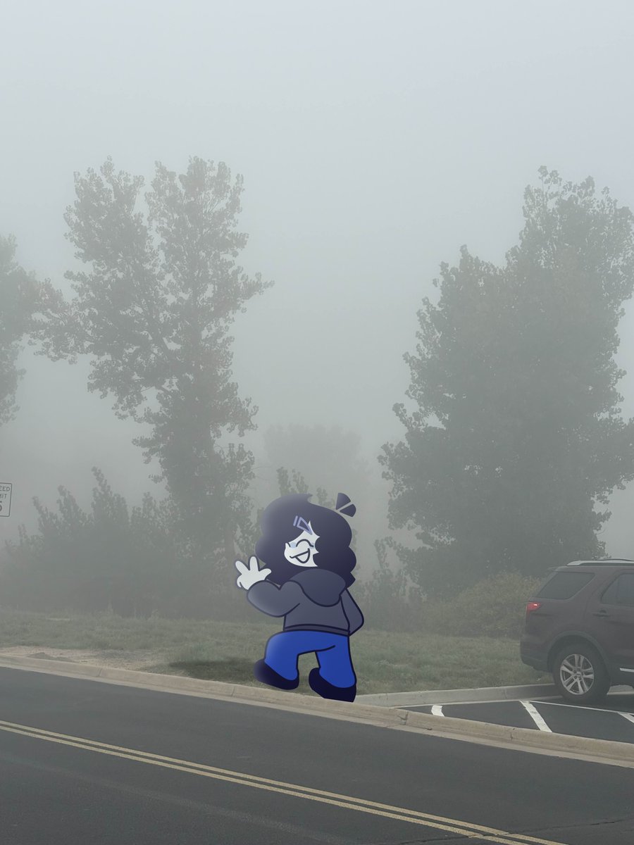 It was Extremely Foggy today lol

Here's some Pics Me and my friend took!