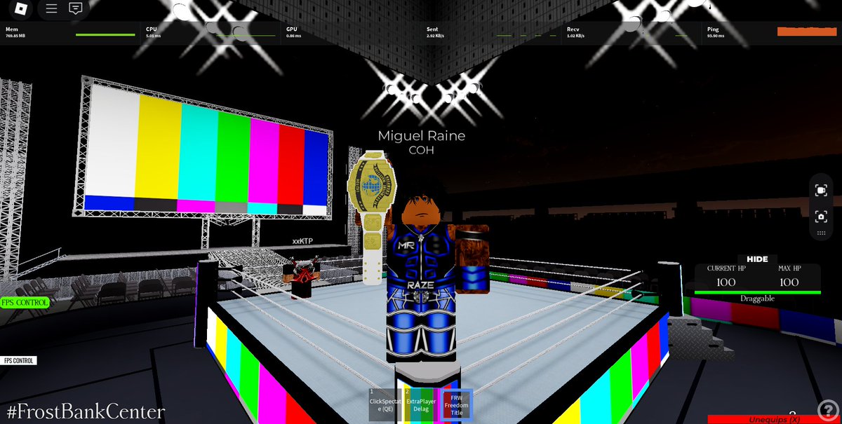 #AndNew FRW Freedom Champion.

(GGs Kira)