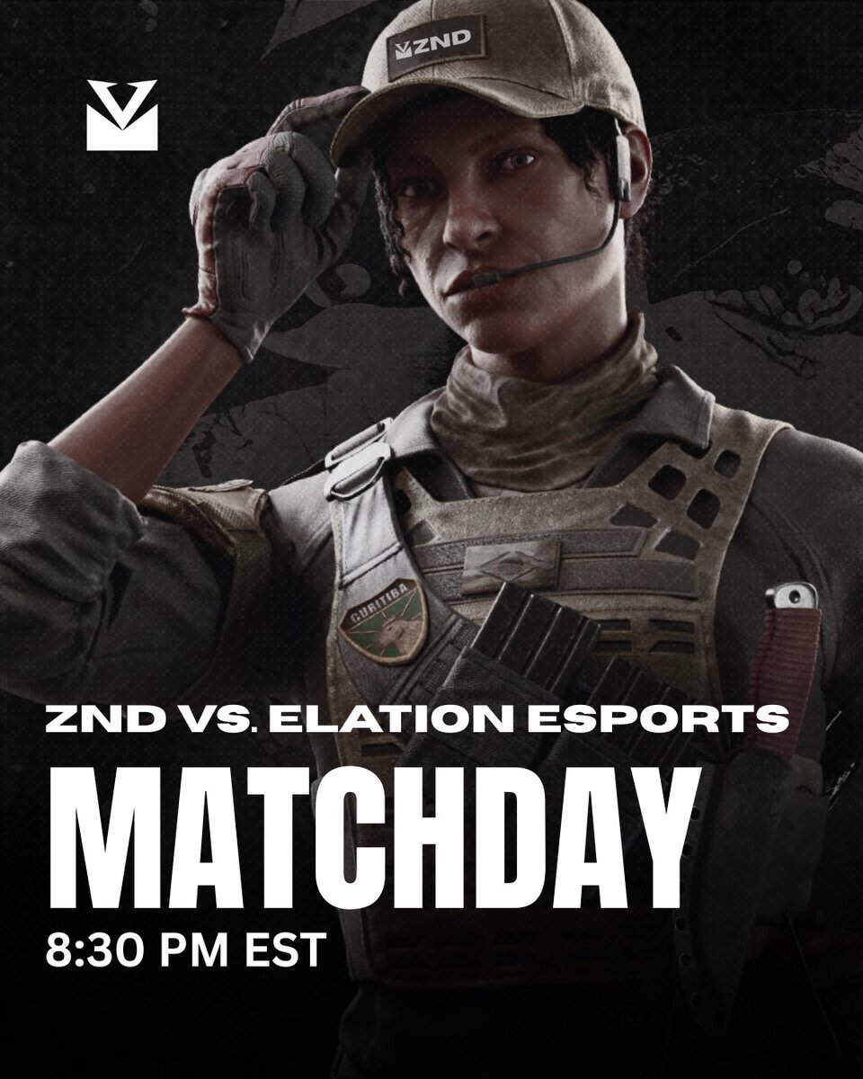 BALLER OPEN LEAGUE S1 — FIRST MATCHUP 

Tomorrow @ 8:30 PM EST:
- [ZND] R6 vs ELATION Esports

Our boys are locked in and ready for battle — let’s show them some love and support!
#ZNDNATION