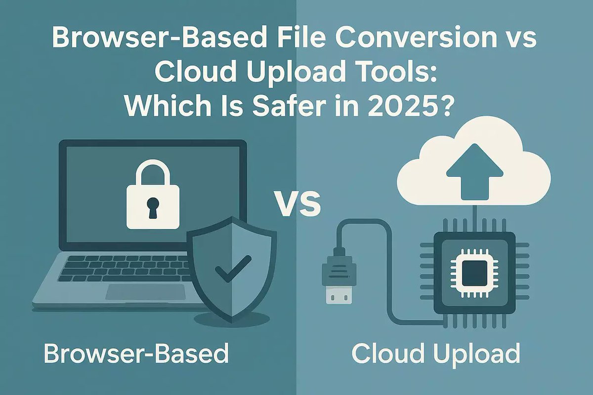 Core_Tools_Hub's tweet image. Browser-Based File Conversion vs Cloud Upload Tools: Which Is Safer in 2025?
 → 
coretoolshub.com/blog/browser-b…
 
#BrowserBasedApplications #CloudUploadSecurity #FileConversionTools 
 — 🛠️ Core Tools Hub: Free Image &amp;amp; PDF tools. Fast. Private. No uploads.