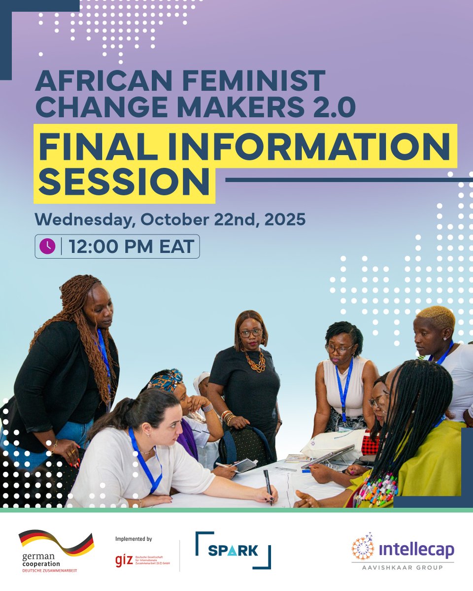 For women innovators turning ideas into impact!

Are you building a climate-smart, science-driven, or tech-based solution but struggling to scale or attract investors?

Join #AFCM2 final info session – Oct 22 @ 12 PM EAT

Register: bit.ly/AFCMInfoSessio…

#WomenInClimate