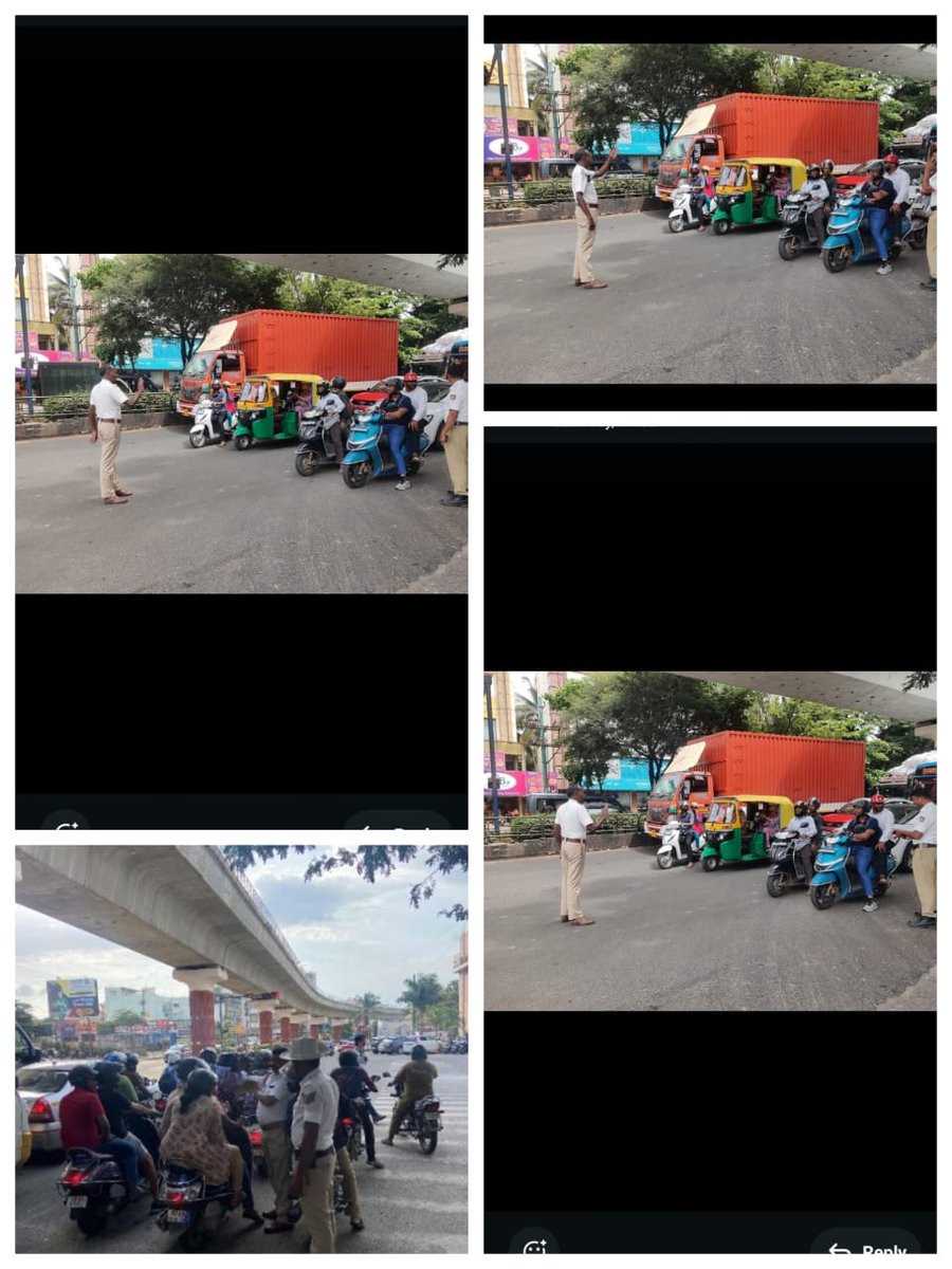 ತಲಘಟ್ಟಪುರ ಸಂಚಾರ ಠಾಣಾ ಸರಹದ್ದಿನಲ್ಲಿ ಈ ದಿನ ದಿನಾಂಕ:16.10.2025 ರಂದು ಎ2ಬಿ ಜಂಕ್ಷನ್ ನಲ್ಲಿ ಸಾರವಜನಿಕರಿಗೆ ಸಂಚಾರ ನಿಮಯಗಳಾದ JUMPING TRAFFIC SIGNAL ಹಾಗೂ LANE DESCIPLINE ಸದರಿ ಸಂಚಾರ ನಿಯಮಗಳ ಬಗ್ಗೆ ಅರಿವು ಮೂಡಿಸಲಾಗಿರುತ್ತದೆ. ಸರ್