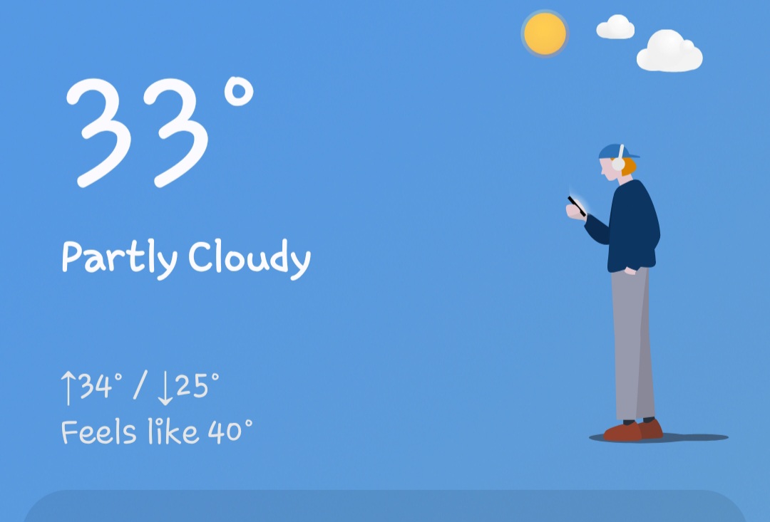 nits's tweet photo. Cuaca hari ini 🥵
"Feels like 40° nya itu yg gak nahanin... https://t.co/vJiENWQzqI