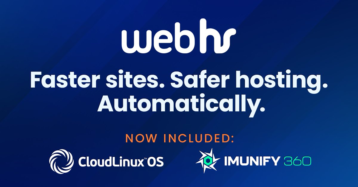 CloudLinuxOS's tweet image. 💻 Since 2002, WebHS has delivered reliable hosting. Now they’re in our VPS Bundle!
🔥 Up to 60% savings on CloudLinux OS + Imunify360
⚡ Faster, more stable hosting
🛡️ Automated security that never sleeps
That’s how WebHS keeps a competitive edge. 🙌
👉 hubs.ly/Q03GjFtm0