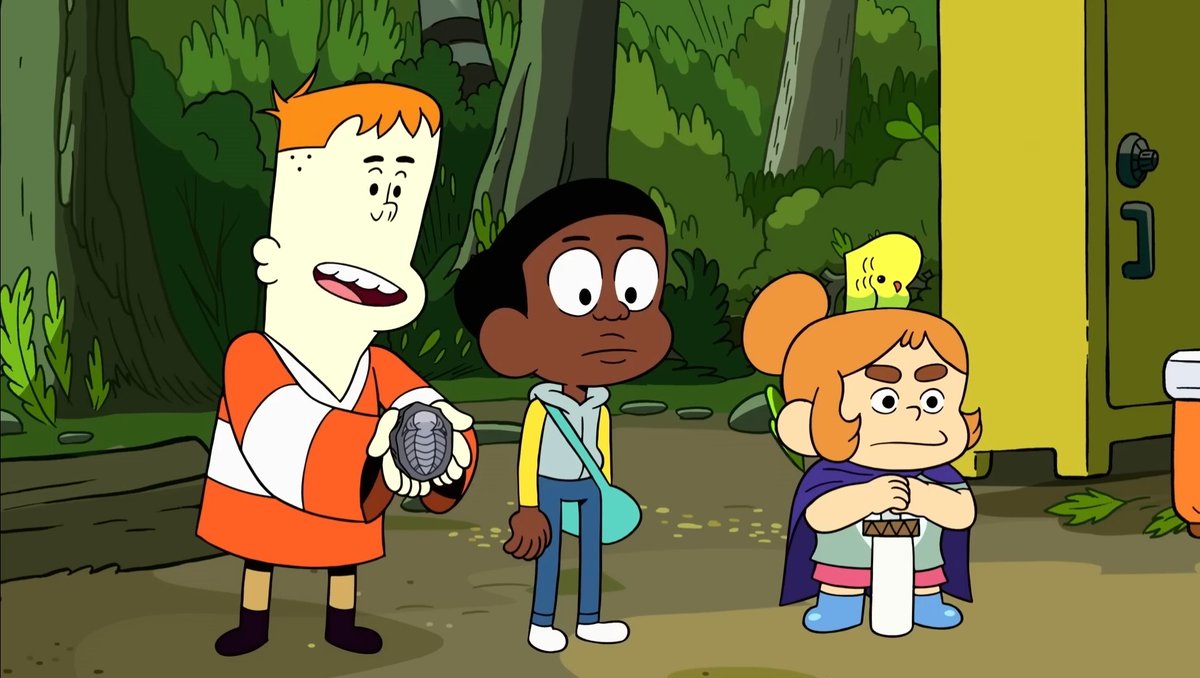 JP found a fossil. #NationalFossilDay #CraigOfTheCreek
