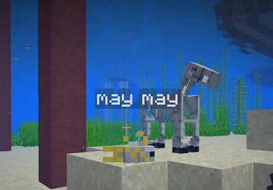 WhereisFishMay's tweet image. Fish Nay swims with the horses.