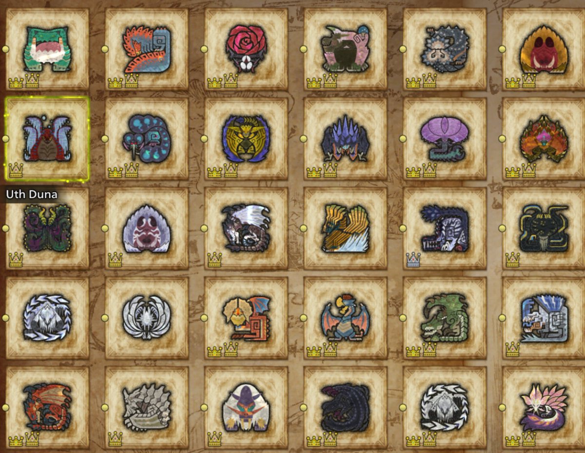 so close to all large gold crowns in #MonsterHunterWilds