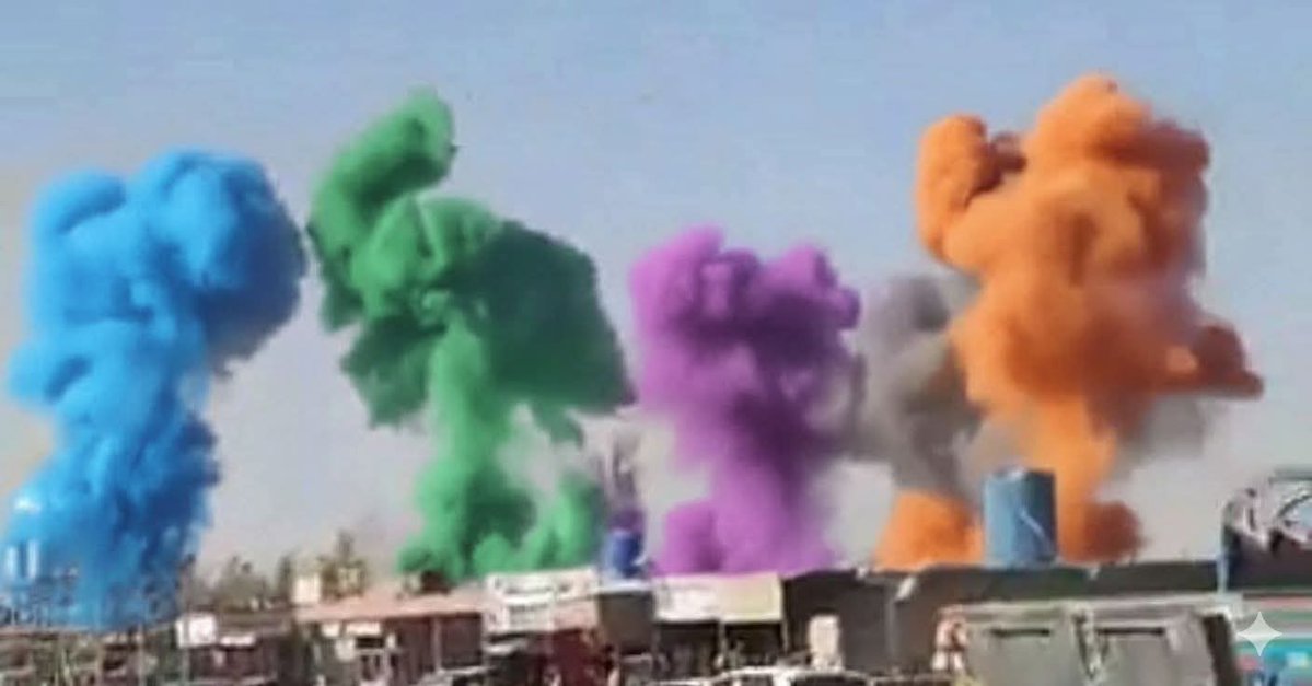 Afghandu celebrating holi with Indians in Kabul.
Note: color was gifted by Pakistan