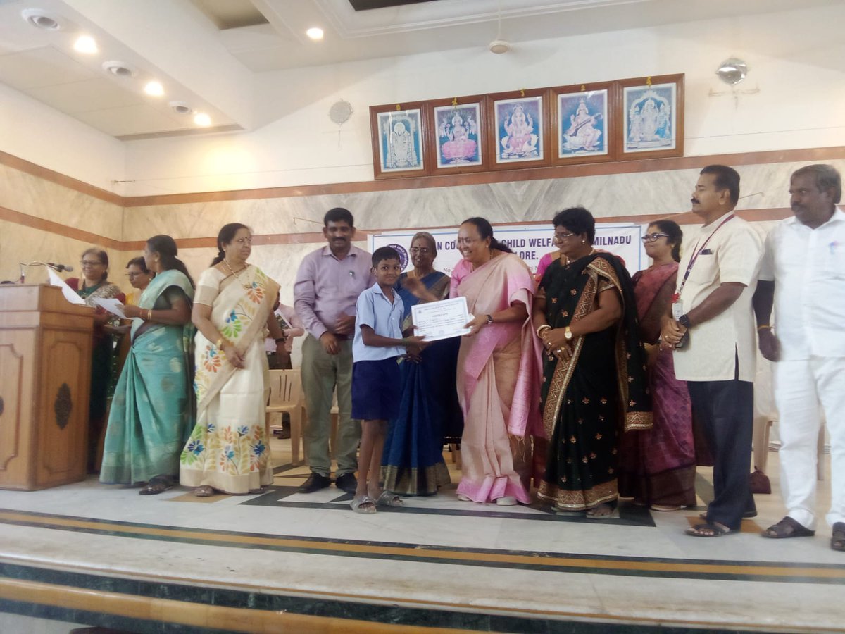 WORTHTrust63's tweet photo. We are happy to inform that our students from WORTH School for Speech and Hearing Impaired, Vellore received State Level Prizes, for the drawing competition conducted by Indian Council for Child Welfare (ICCW) - 2025. The function was held at ICCW campus Gandhinagar on 15.10.2025 https://t.co/e5ePgBNLfX