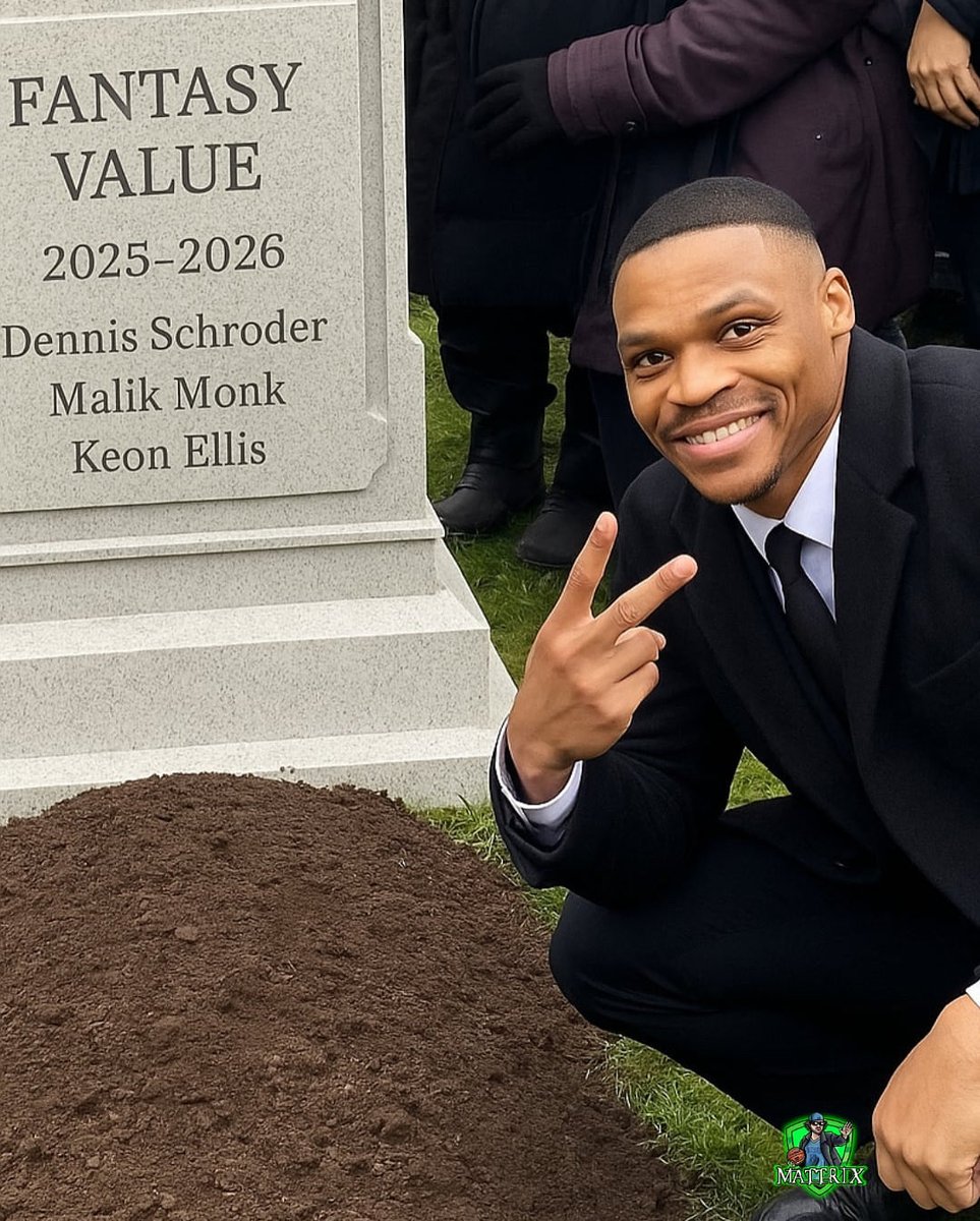 Russell Westbrook to the Kings!
Sacramento’s backcourt rotation just got a whole lot messier. With Russ joining the roster, the fantasy upside of Dennis Schroder, Malik Monk, and Keon Ellis takes a serious hit — minutes and usage are now up in the air.

I hope you haven’t drafted