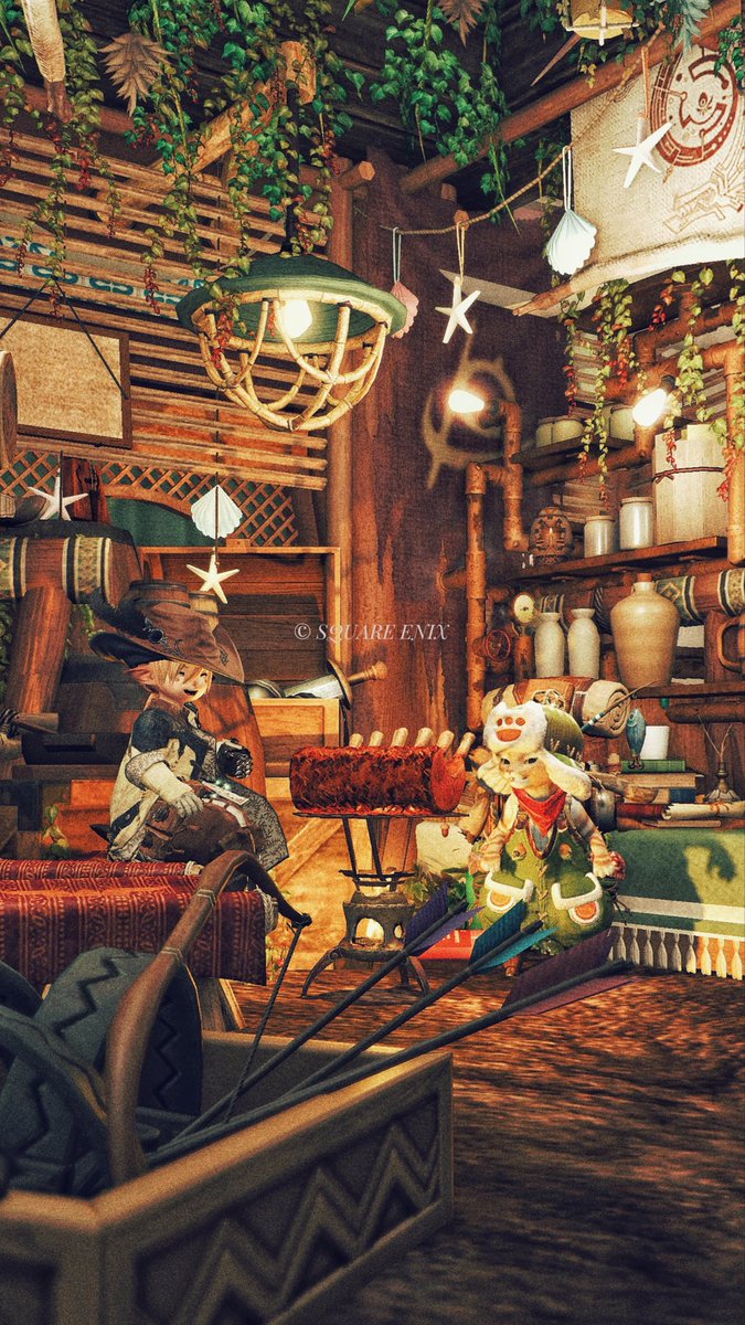 へっぽこハンターと生意気オトモの物語📕

🍖#TktkHousing #FF14 
studioが可愛いすぎた