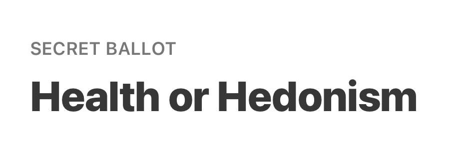 health is a hedonist value; opposing the early christian mind-body duality and attendant asceticism

Pascal refused to see doctors, staying sick, citing the fact that he was a Christian!