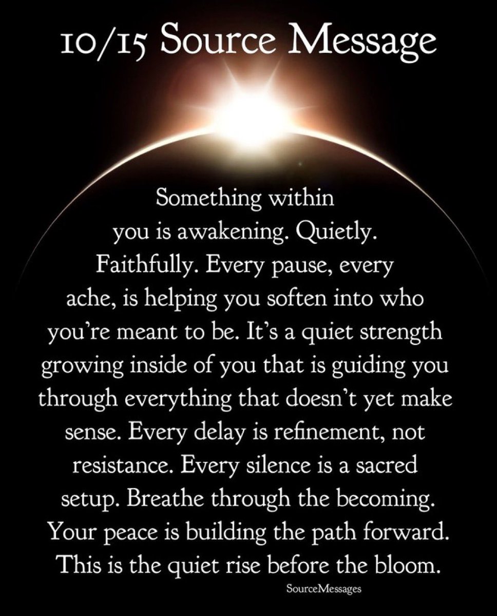 SourceMessagess's tweet image. This is the quiet rise before the bloom. ♥️
