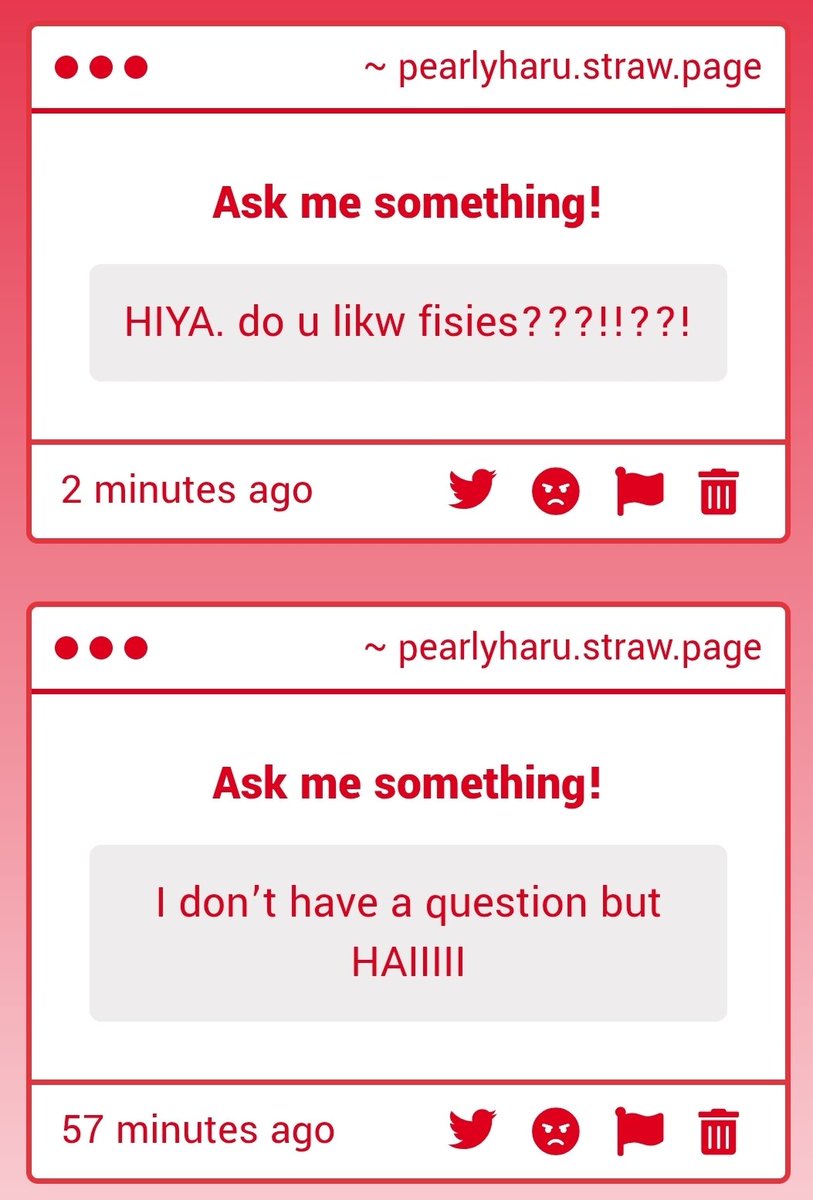 1. Im kinda dumb...what is fisies...🥹 do you mean fishes...🥹🥀

2. HELLOLOLO