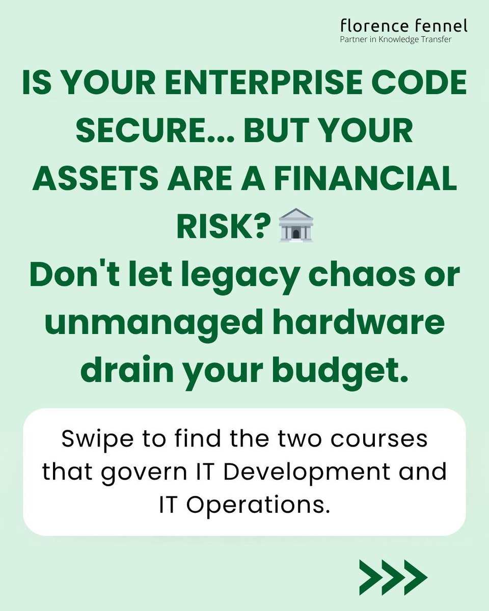 Florence4Growth's tweet image. Your IT strategy is disconnected. Stop the financial leakage and build scalable apps.

We train leaders in EJB/Java (app stability) and Hardware Asset Management (financial ROI). Stability on the front-end, profit on the back-end.

#EnterpriseIT #CIO #EJB #AssetManagement