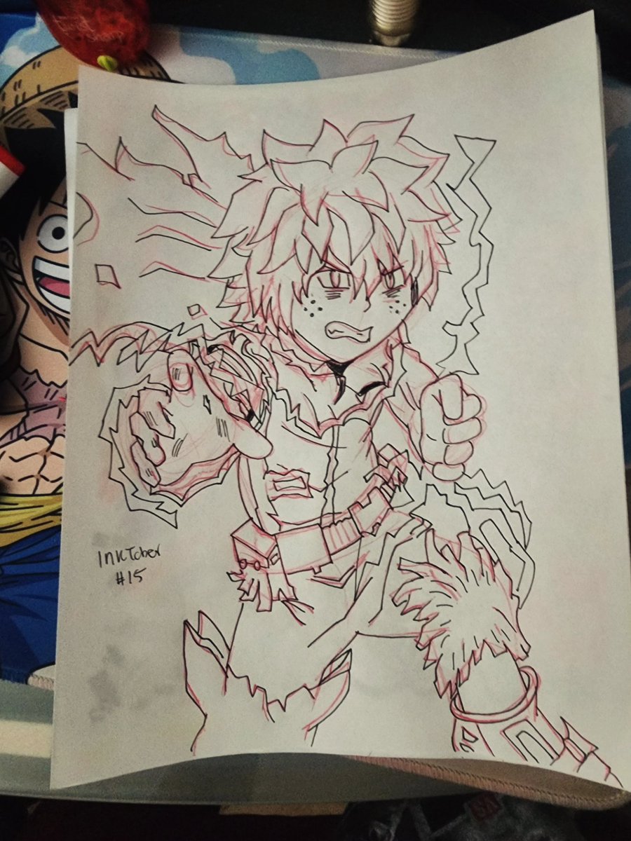 Miri_Lizeth_'s tweet photo. InkTober #15 - Ragged

Hero Academia- Deku 👀 
#heroacademia #deku #mirodiya #anime #fan #art #fanart #traditional #inktober #ragged #inktoberragged https://t.co/GaDRd71ur0