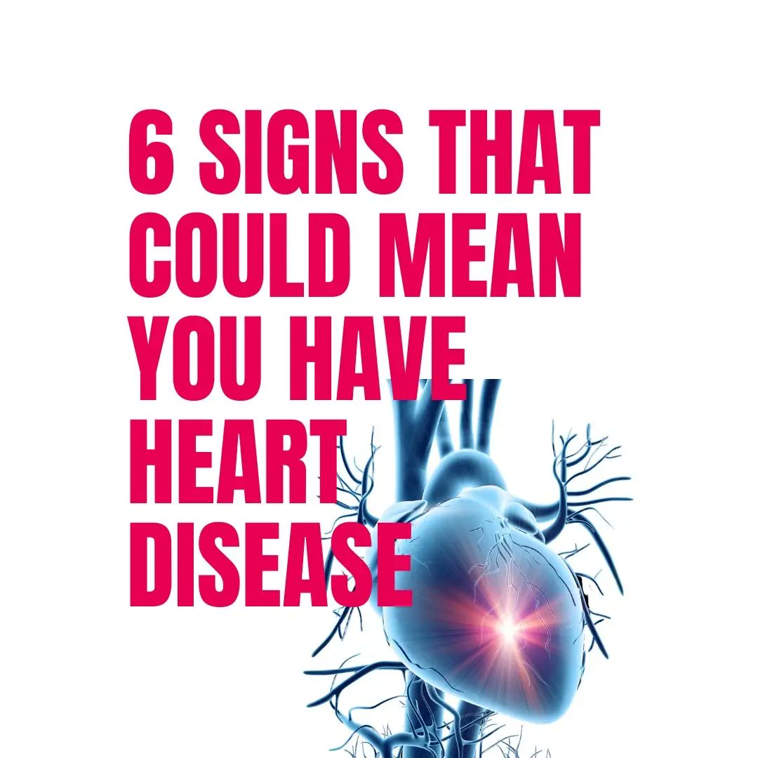 6 Signs You Might Have Heart Disease ❤️‍🔥

Most people ignore these subtle warnings until it’s too late.

Your heart whispers before it screams — here’s what to watch for 👇