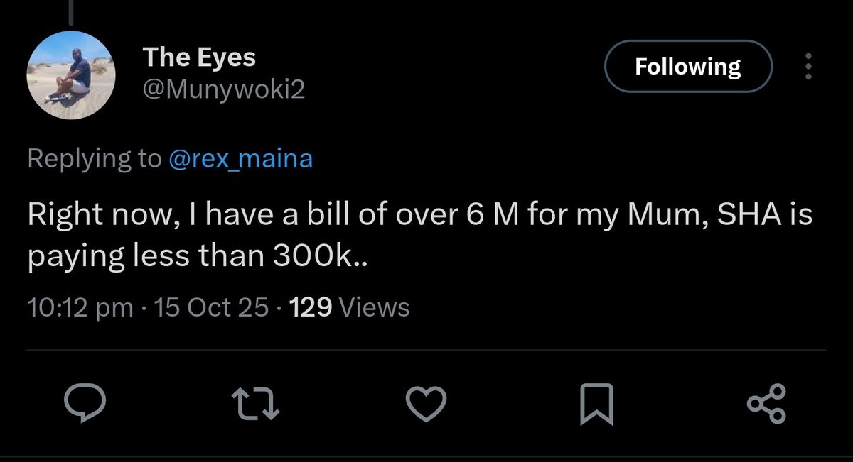 THREAD ALERT!!!

State of the Nation on matters of health care.

<a href="/HonAdenDuale/">Hon. Aden Duale, EGH</a> SHA is working right?