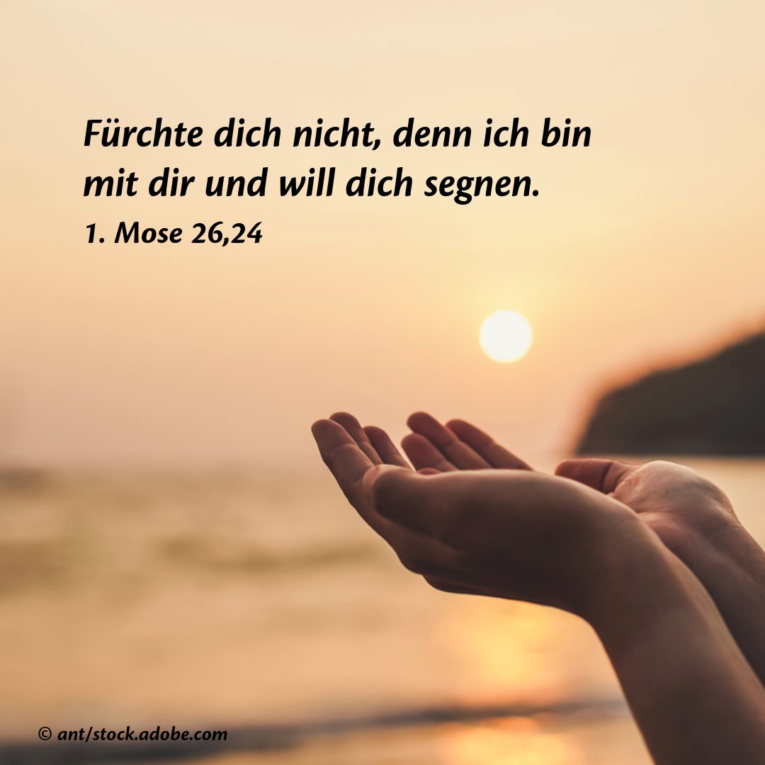 Wenn der Weg unklar ist und Sorgen drücken wie Steine, spricht Gott: Fürchte dich nicht, ich bin mit dir. Seine Nähe macht aus Ratlosigkeit Schritte, aus Angst Vertrauen und aus Mangel Segen. Geh heute im Bewusstsein: Du bist nicht allein. #Losung #Tageslosung #Microandacht