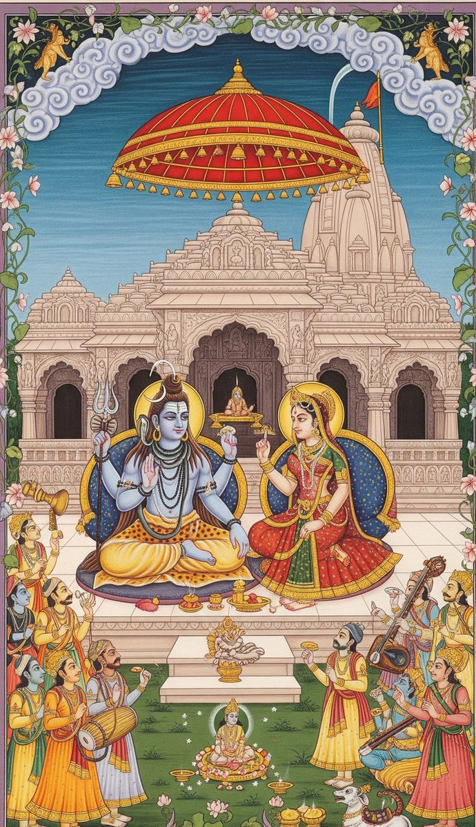 ॐ नमः पार्वती पतये हर हर महादेव☀️