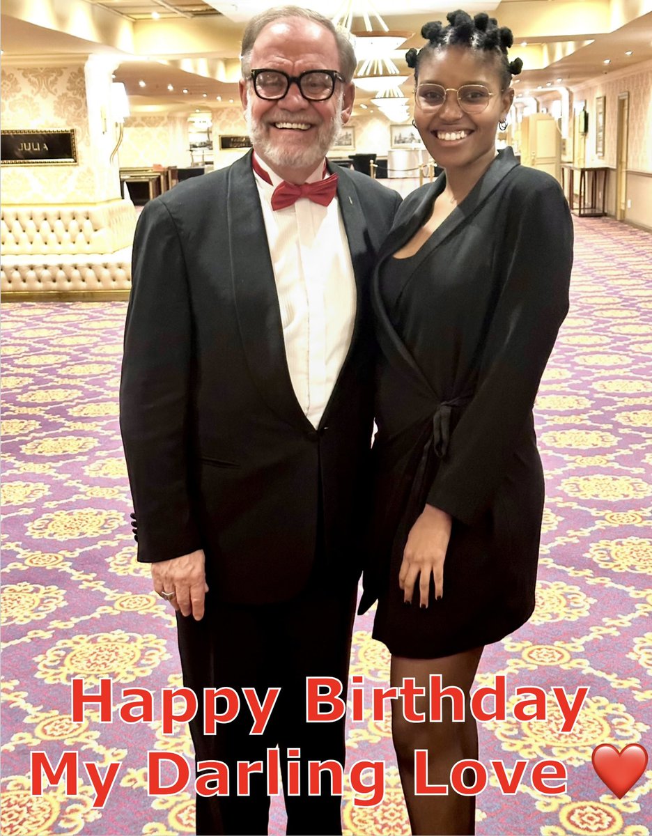 It is my darling love, #Noluthando’s birthday today. Thank you my love for all the love and care. I am truly blessed! ❤️