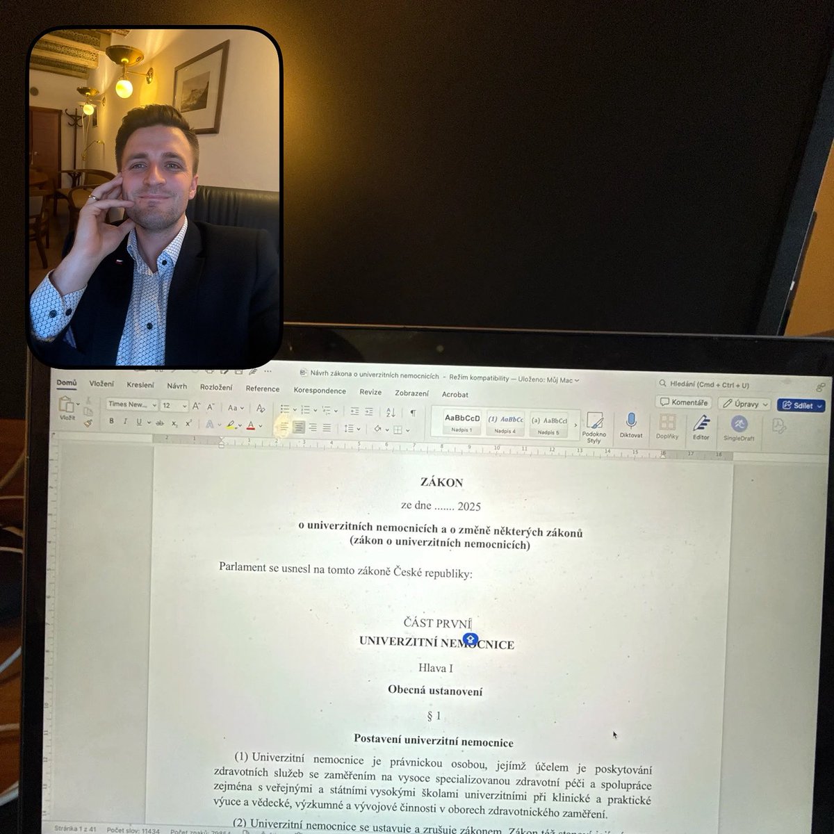 „TEĎ BUDEŠ 4 ROKY SEDĚT A ŠOUPAT NOHAMA.”

No to fakt nebudu a ani to nedává smysl. Ustavující schůze Sněmovny je sice až 3. listopadu a výbory se budou volit ještě později, ale já su zvyklý pracovat hned.

Tento týden kromě nutné administrativy naplno připravujeme materiály k