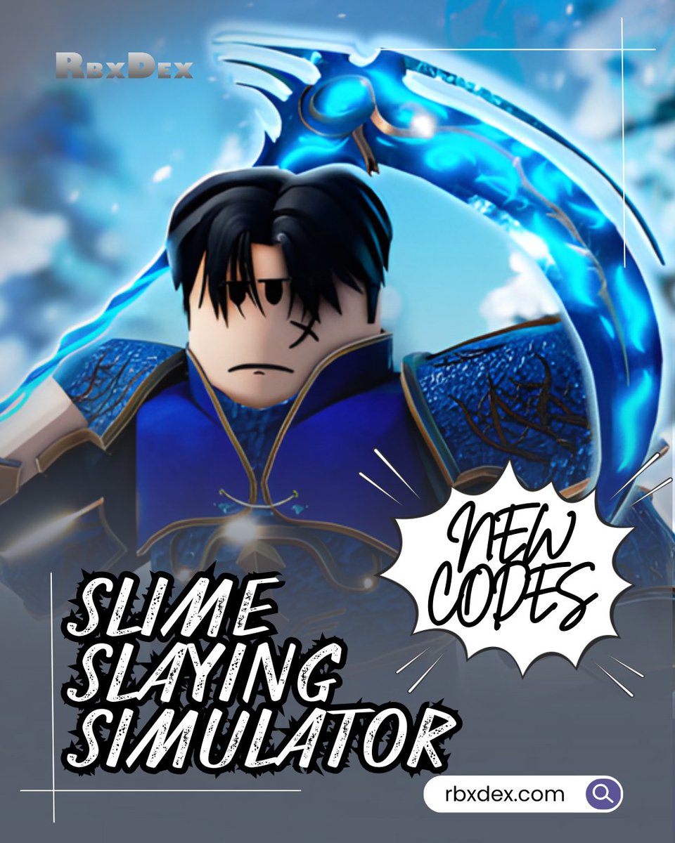 rbxdex's tweet image. 🗡️💚It’s slime-slaying time!
Redeem the newest Roblox Slime Slaying Simulator codes to earn free boosts, coins, and power-ups!
⚔️💥Level up your sword and take down those gooey foes!
🔗 rbxdex.com/game-codes/sli…
#Roblox #SlimeSlayingSimulator #RobloxCodes #FreeReward #RobloxFun
