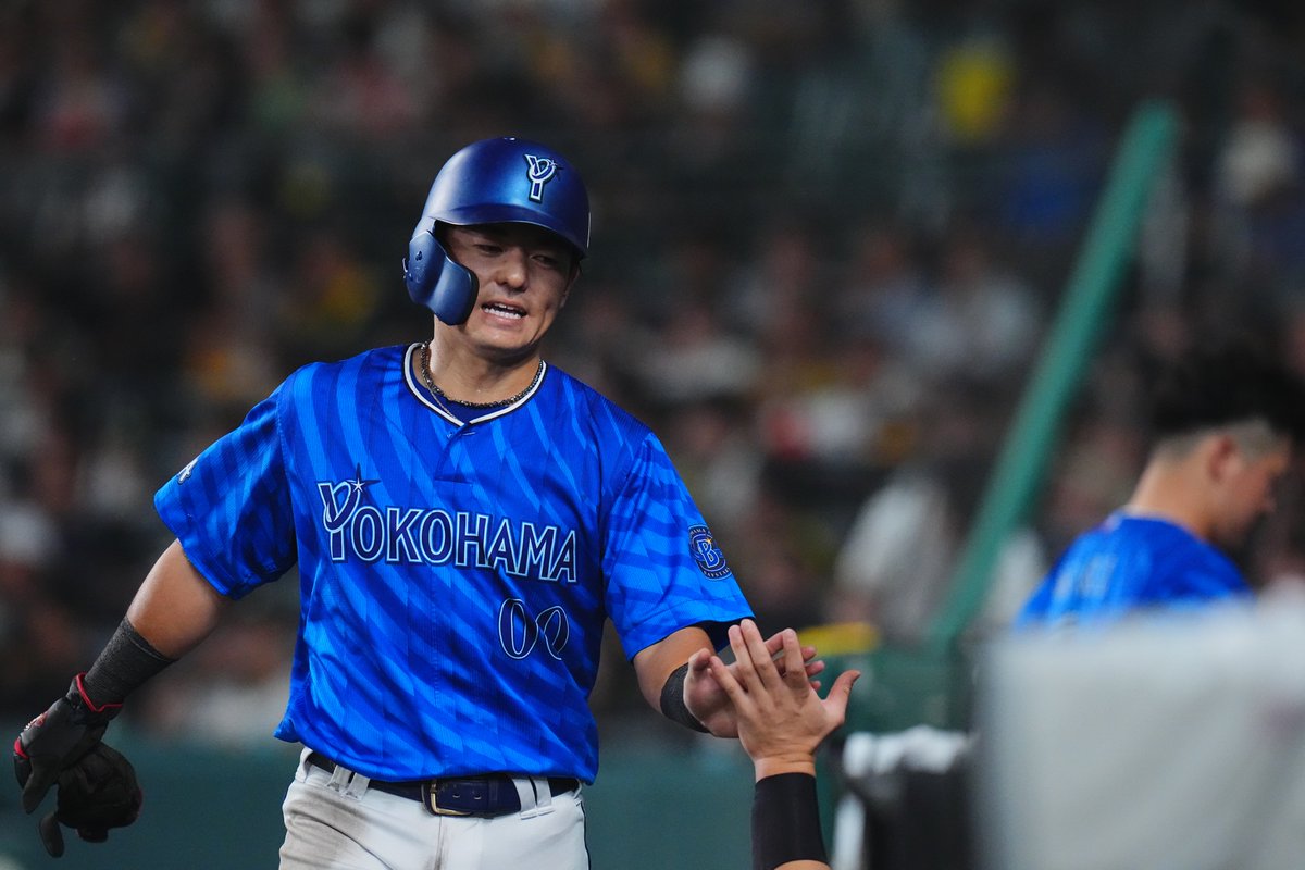 ydb_yokohama's tweet image. #蝦名達夫 選手 #林琢真 選手
#JERAクライマックスセ
#阪神甲子園球場
#横浜奪首
#全横浜でブチあがれ
#baystars