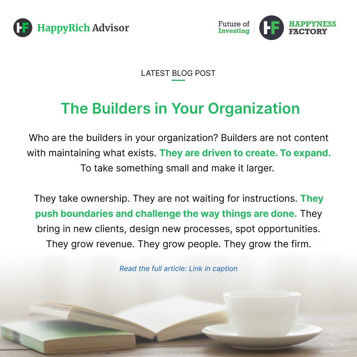 hf_invest's tweet image. Every firm needs maintainers to keep things running, but only builders can take it to the next level.

Read more: bit.ly/3IXqBgN

#BusinessGrowth #LeadershipMindset #MFDCommunity #BuildNotMaintain #HappynessFactory