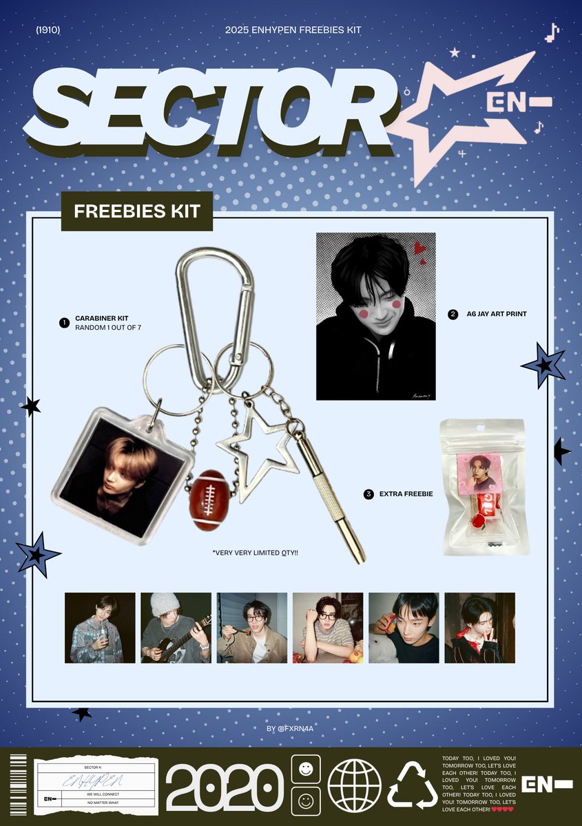 fxrn4a's tweet image. ˚₊۶ৎ˙⋆ EN- SECTOR K FREEBIES KIT𓂃⋆.˚

⚾️ say “hi!” when u find me and show me this post
⚾️ rt &amp;amp; like are appreciated

★ day 2 only ★

please don't sell or throw it away. very very LIMITED qty. kindly tag me if you get it 🤍

see u there, ENGENES!

— xoxo, @fxrn4a