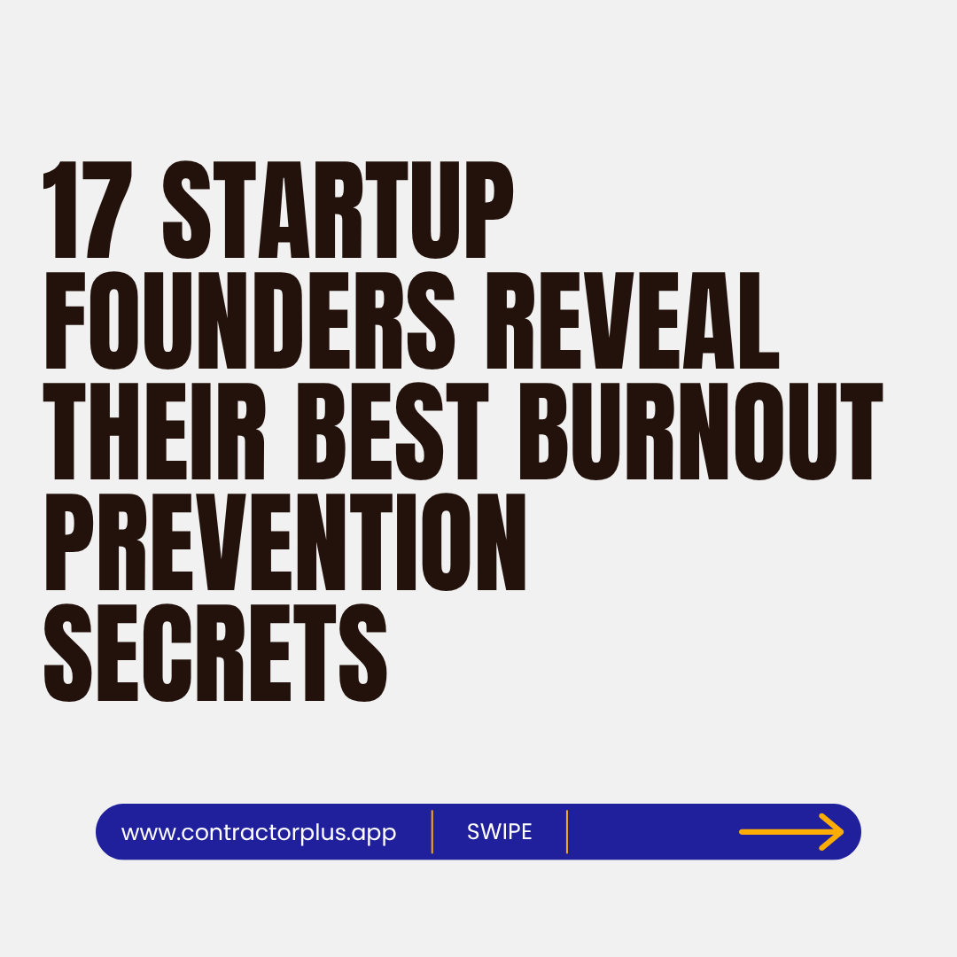 cplusapp's tweet image. Burnout is not a personal failure; it's a systemic issue driven by overwork, lack of autonomy, and blurred boundaries.
Here are 19 battle-tested strategies shared by executives who successfully built cultures resistant to burnout.
#burnout #secret #Work