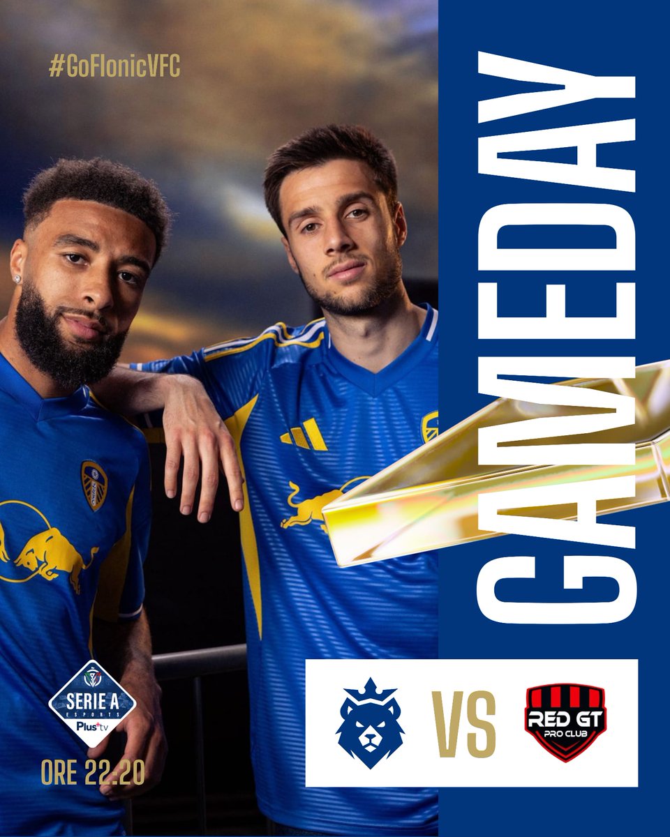 FlonicVFC's tweet image. #TONIGHT #MatchDay #GameDay 
@CPGItaly @CPG__eSports 
3°Giornata 📆 CPG Serie A 🏆
@FlonicVFC 🆚 @RedGtProclub 
#GoFlonicVFC 💙💛