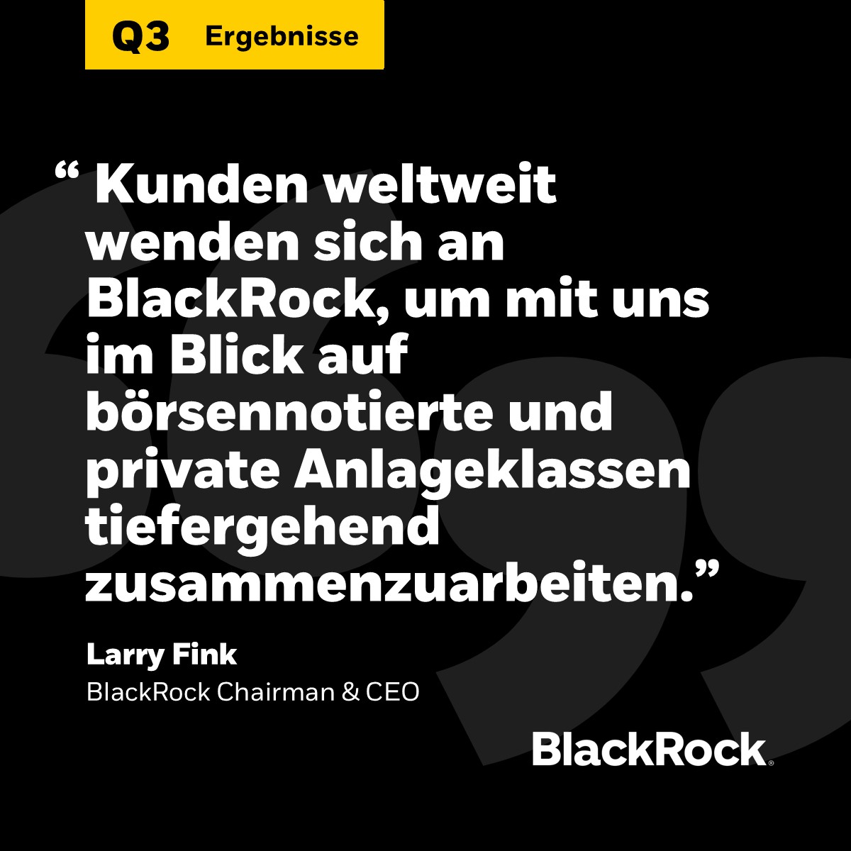 Die Vielfalt von BlackRocks Wachstumsquellen ist einzigartig. Über unser ganzes Angebot hinweg sehen wir intensivierte Kundeninteraktion. ➡️ 1blk.co/3WaTfOr