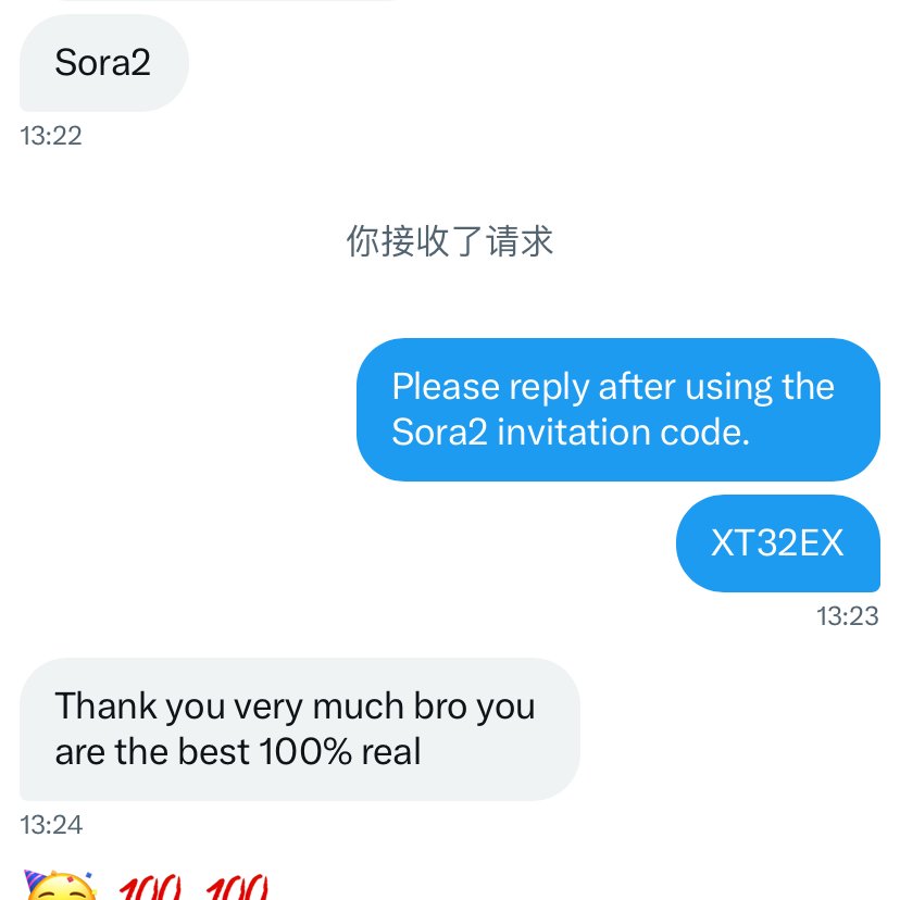 nivenarol's tweet photo. 🚨 OVER 200 Sora 2 CODES DROPPED! 🚨
The AI video revolution is calling! 🚀
👉 Smash that ❤️
👉 Hit RT 🔁
👉 Drop “SEND ME” below 💬
 Follow me NOW for instant access to your code! https://t.co/cEM1oOY7FQ