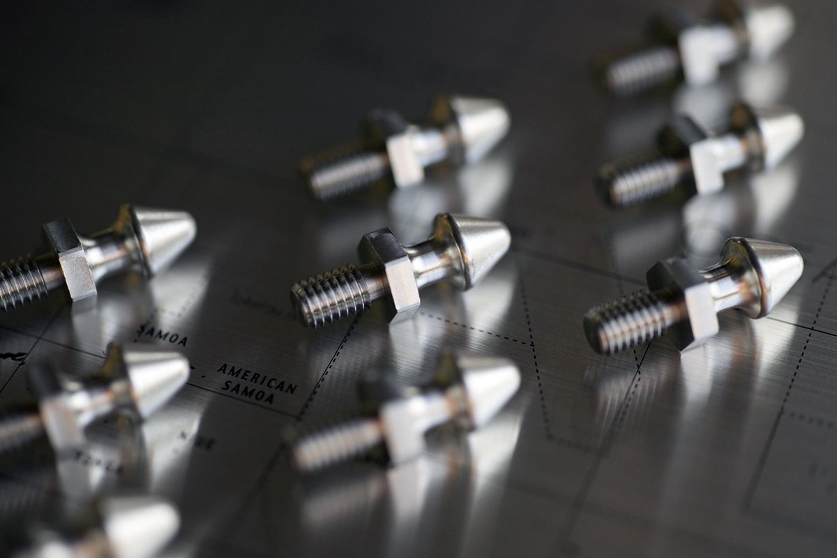 We received a repeat order for the production of stainless steel studs.
SUS303 offers an excellent balance of excellent machinability and corrosion resistance.

nogatadenki.jp/works/1871

#studs
#punkstyle 
#ndkinc
#スタッズ
#野方電機工業