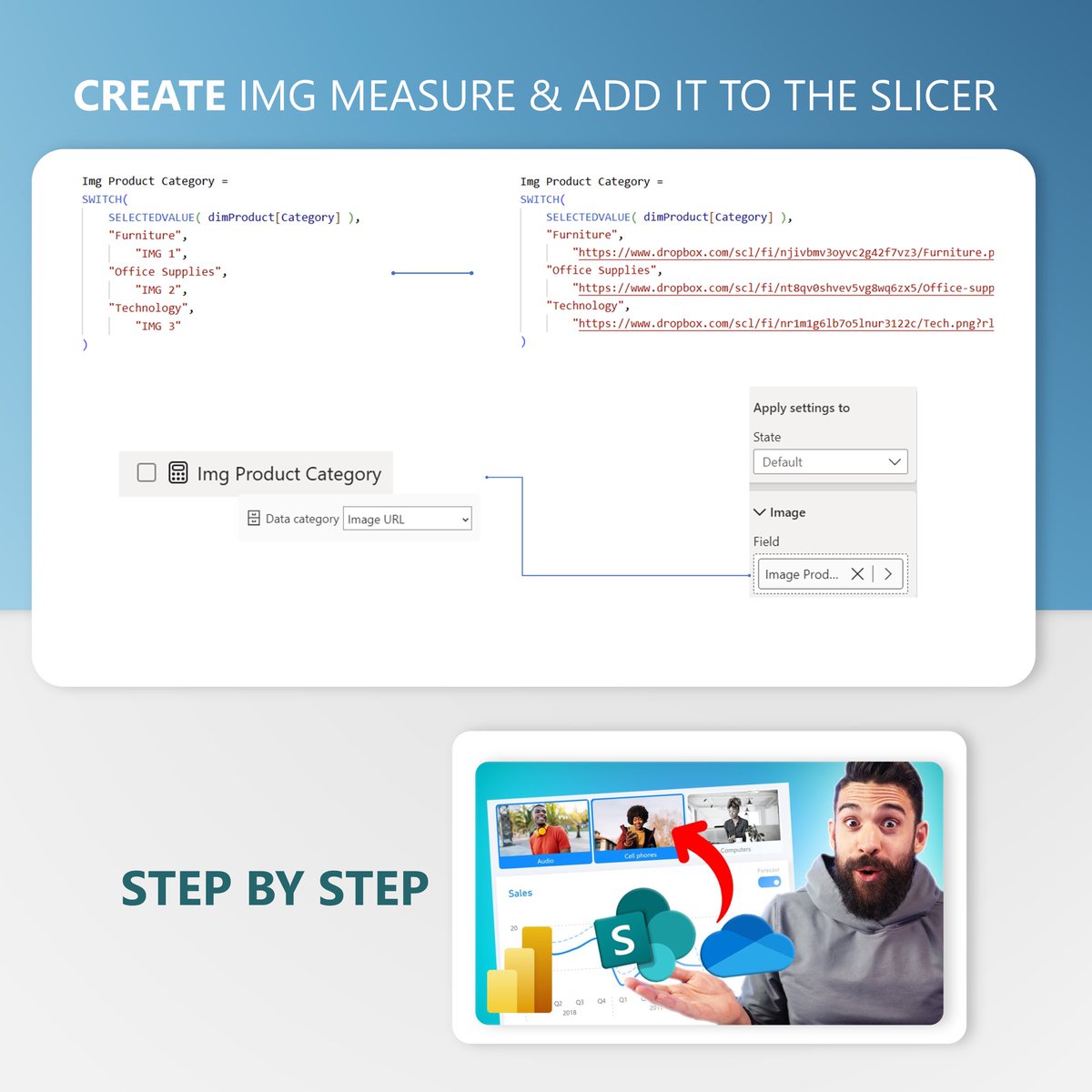 HowToPowerBI's tweet image. Did you know this?! ✌️
Working with images in Power BI

#powerbi #images #slicer #report #design