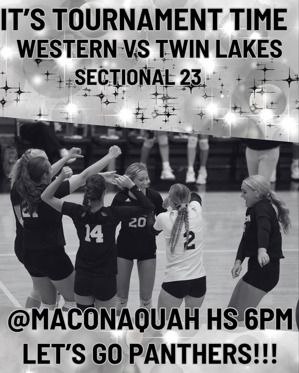 Lock in, Panthers - it’s GAME DAY!!!! We travel to Maconaquah to face Twin Lakes in the sectional tonight. Game time is 6pm. Let’s go!!!! 🐾🏐