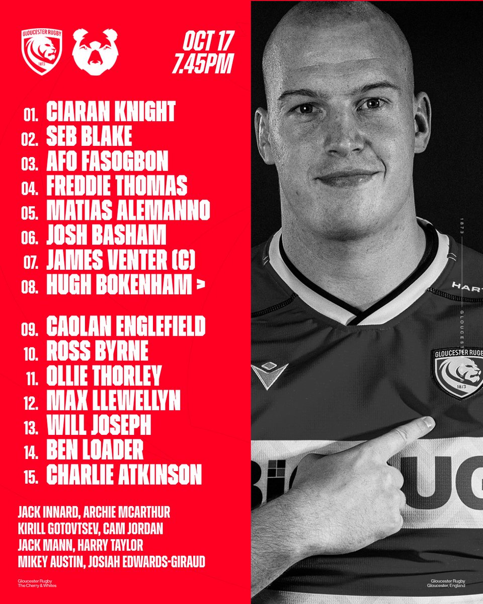 Gloucester Rugby 🍒 tweet media