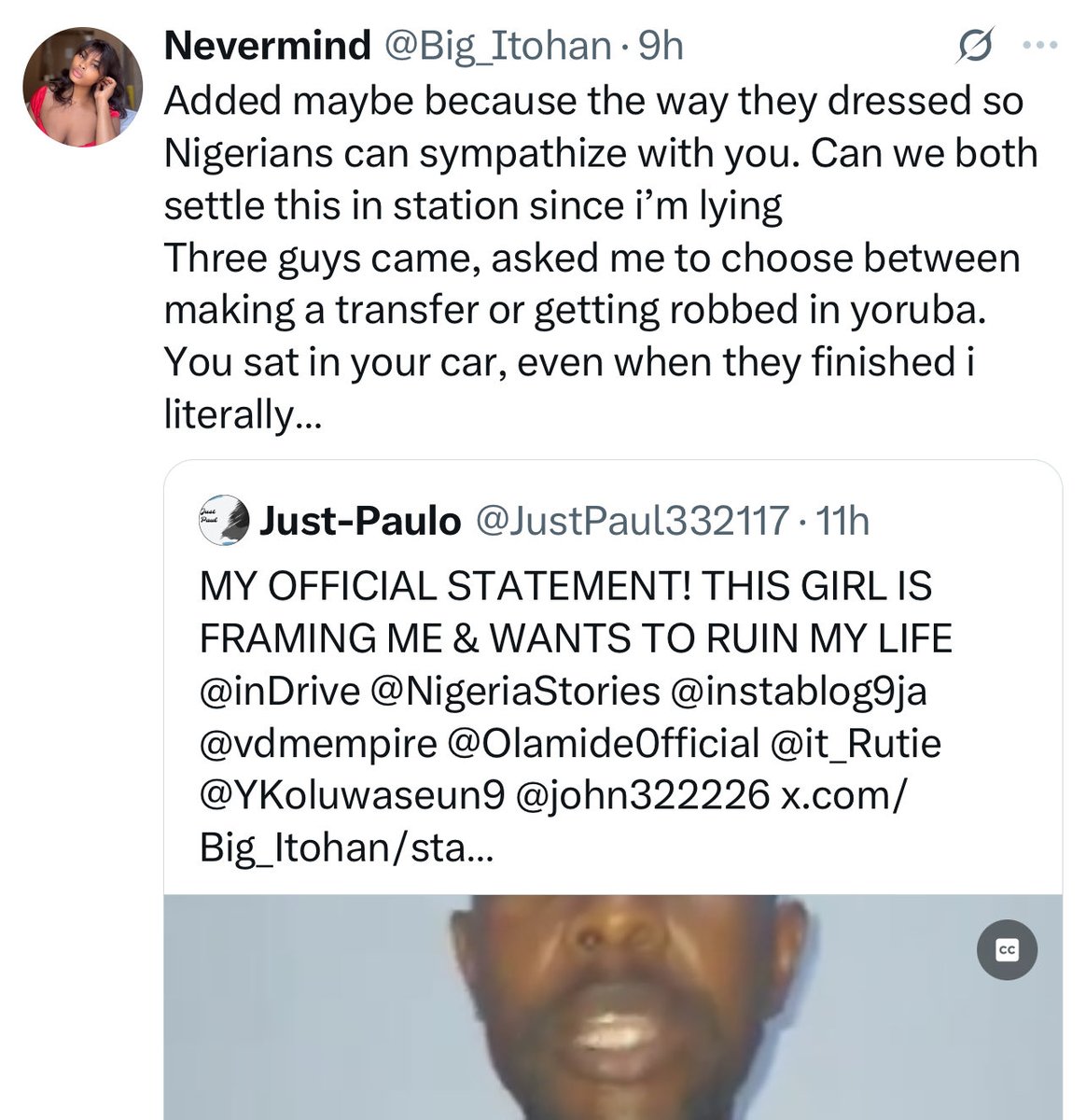 This is a fake news ‼️‼️Did you call him a robber bcos he refused to fight area boys by 8pm for you? 
You successfully ruined the job of this evangelist with a wife and 2 daughters that was working to feed his family. 

If it was a planned robbery, the area boys will not pick
