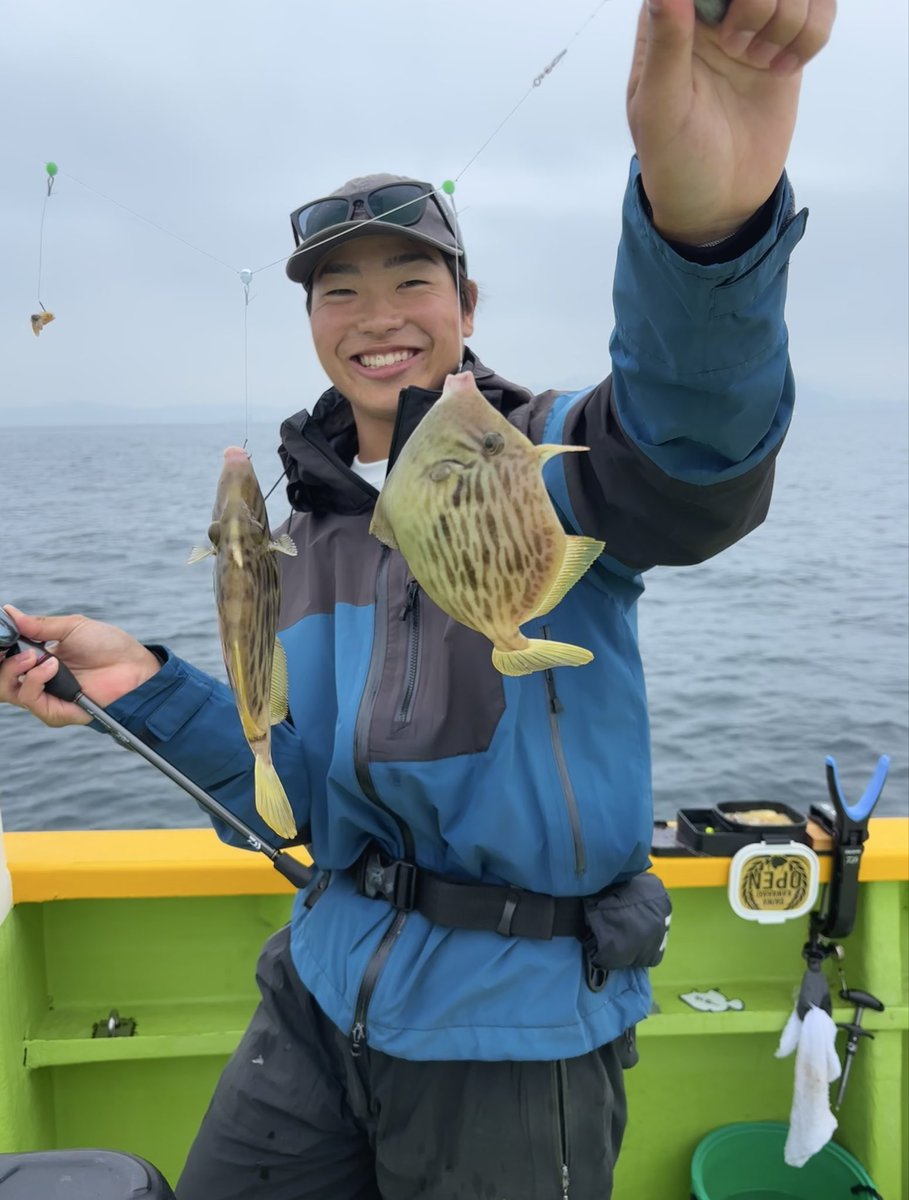 今日は大会の練習も兼ねて巳之助丸行ってきました！

針は終日がまかつ針を使用。

竹岡沖にて釣果36枚！
ラッキーなことにダブルが2回✌️

本番までしっかり準備します！

#巳之助丸　#カワハギ