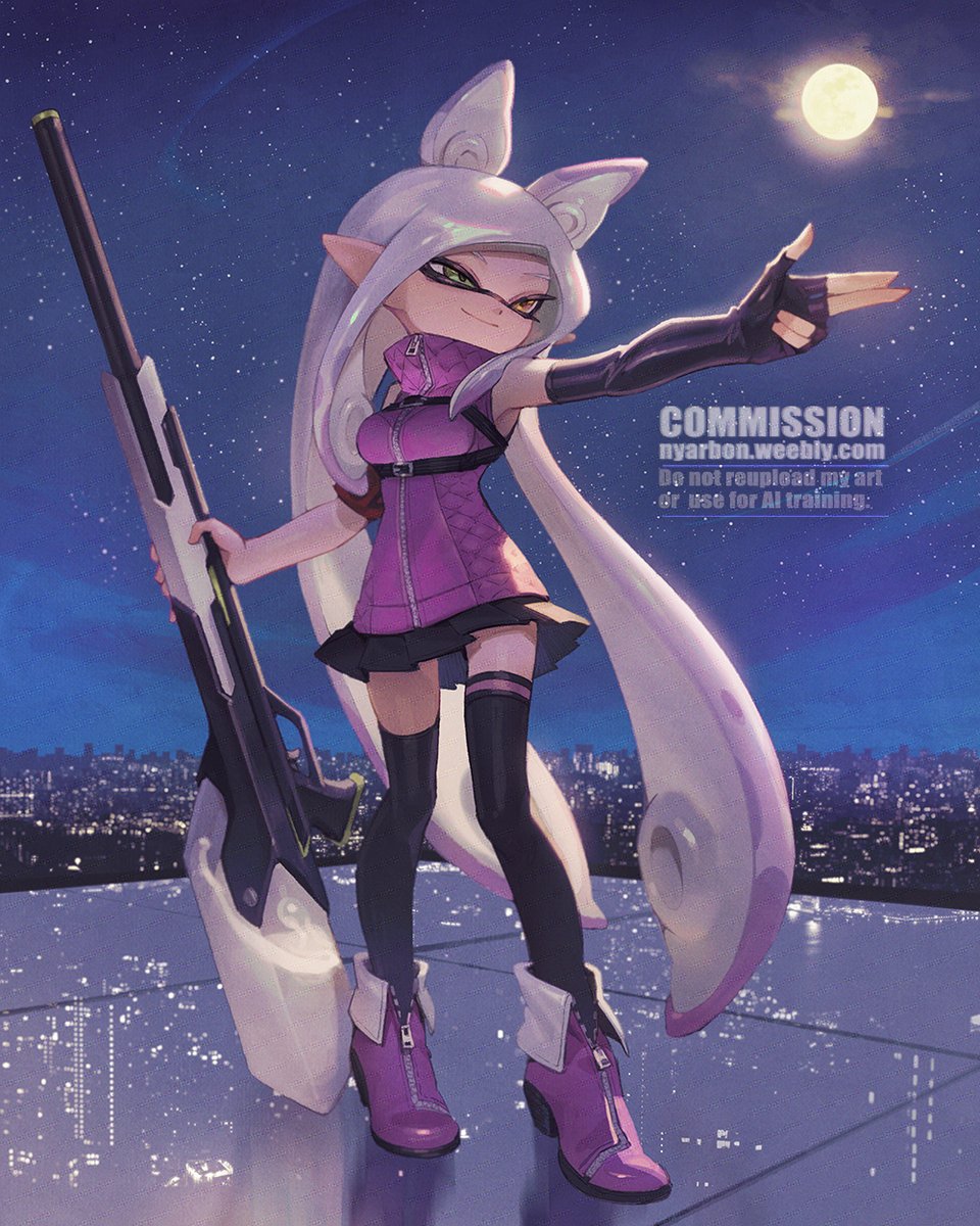 Commission for Doppi0 (@ doppi0 on bsky)
Thank you so much! #commission #splatoon