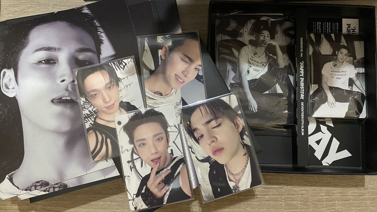 gyubby17's tweet image. #wts daredevil mingyu unsealed 200k
pc mingyu scoups joshua dino

tag wts wtb seventeen