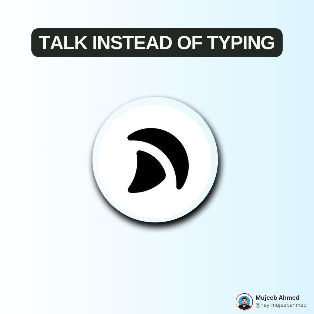 hey_mujeebahmed's tweet image. I’ve been using @typelessdotcom lately — it’s far more than a dictation tool now.
The new voice-powered Rewrite feature lets me draft, edit, and create content hands-free, making my workflow faster and smoother.
Here’s how 🧵⬇️