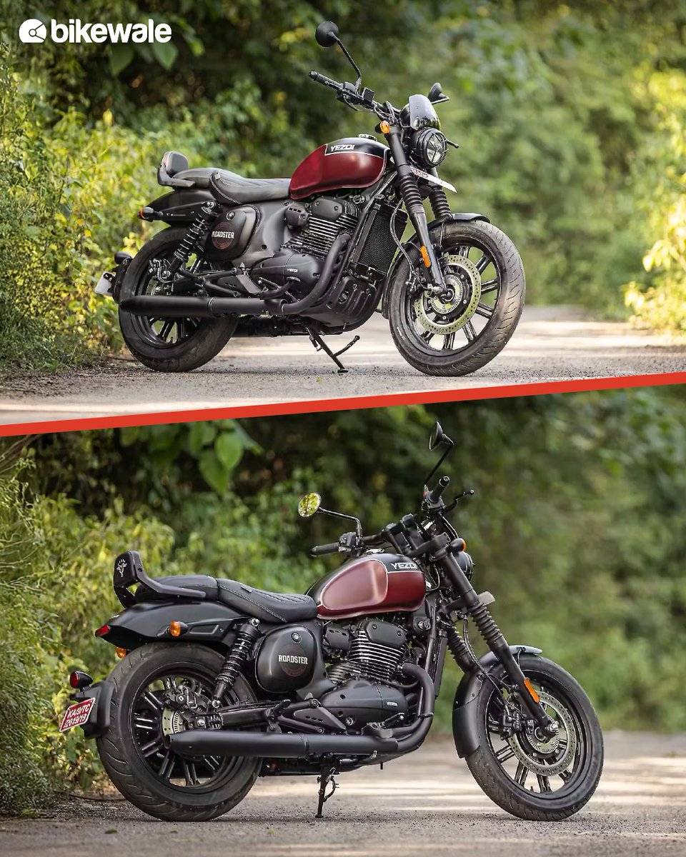Unmistakable heritage meets modern road presence. The perfect companion for the open road and city streets. Explore the gallery to see this retro-modern machine from every angle.

To know more download the BikeWale App now: bit.ly/3Uonv5P

#yezdiroadster #bwphotos